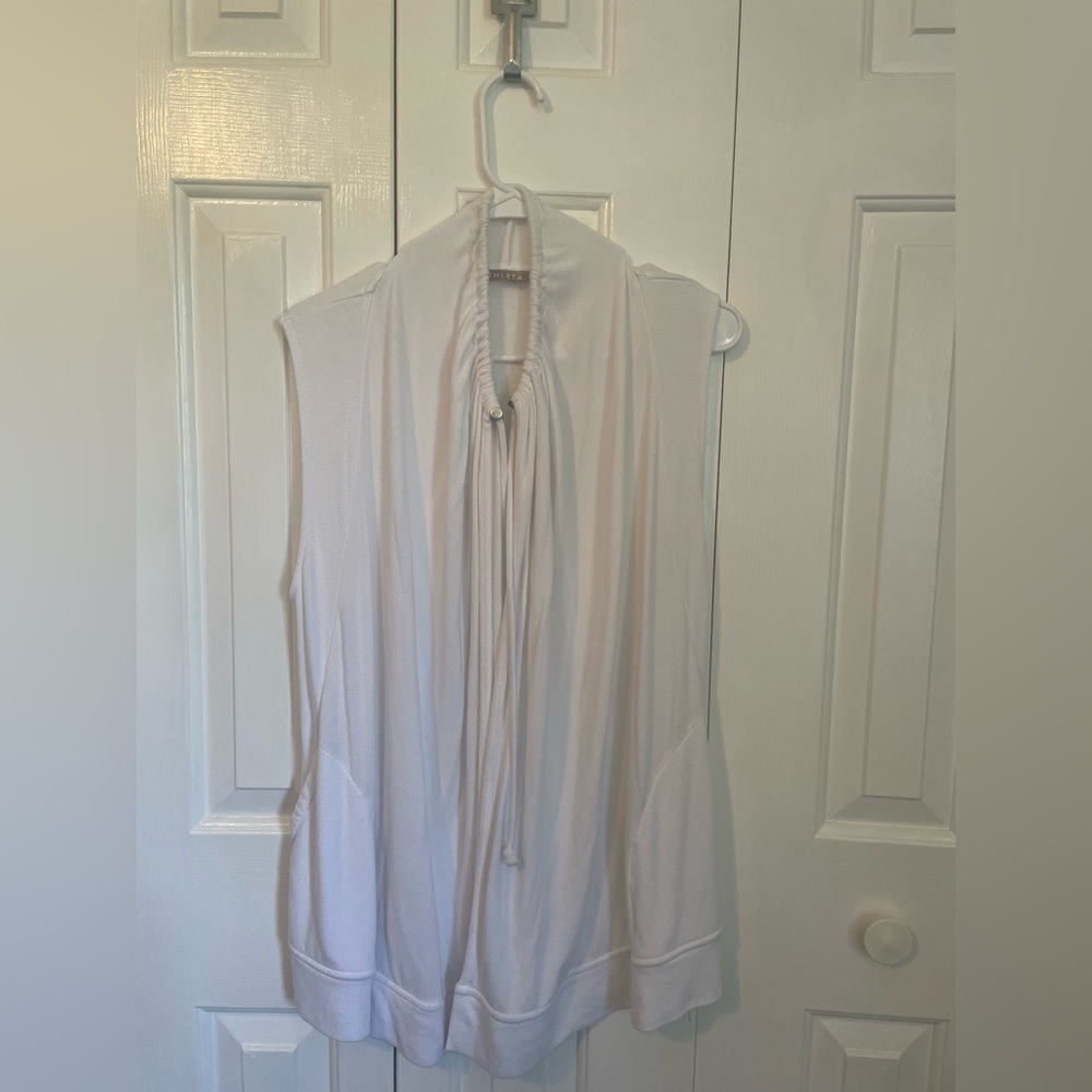 ATHLETA MIND SET COVER-UP VEST.